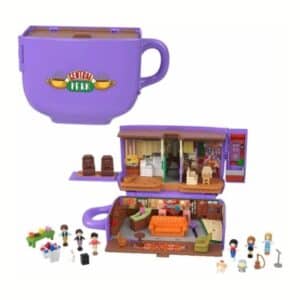 61% Rabatt 🛍 Polly Pocket Friends Central-Perk mit 6 Figuren &amp; 3 Szenen