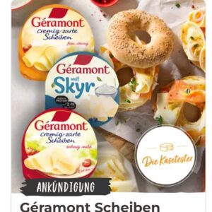 🧀 Géramont Scheiben gratis testen - die Käsetester *ab 06.08.24*