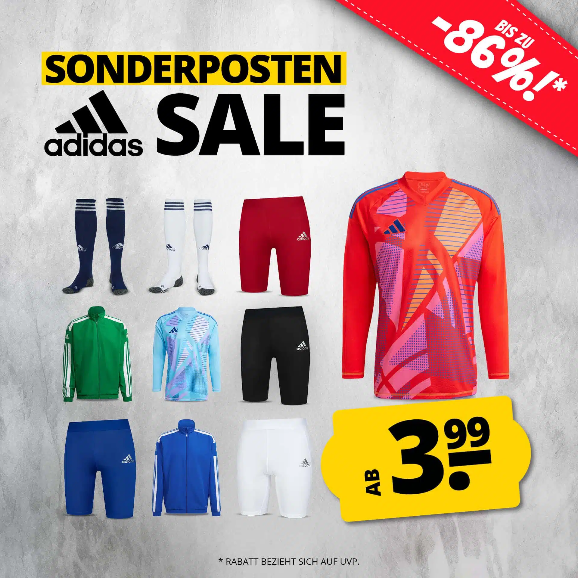 Thumbnail 😯 adidas Sale bei SportSpar - schon ab 3,99€ - z.B. adidas Schiedsrichter Trikot für 8,99€ (statt 61€)
