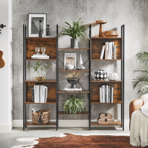 Vasagle Bücherregal mit 14 Ablagen & Metallrahmen für 68,99€ (statt 88€)