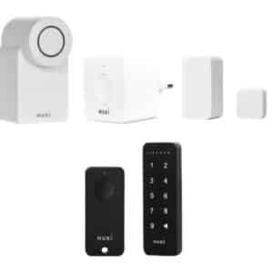 Nuki Smart Lock (4. Gen) + Bridge + Fob + Door Sensor + Keypad für 339,95€ (statt 443€)