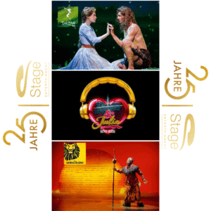 🎭 König der Löwen, Tarzan oder Julia - jedes 2. Musical-Ticket schon ab 25€