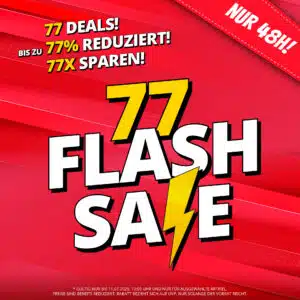 Nur für kurze Zeit: 77 SportSpar Flash Sale mit 77 Deals