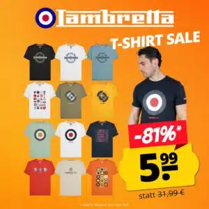 Thumbnail 😍 Lambretta T-Shirts für nur 5,99€
