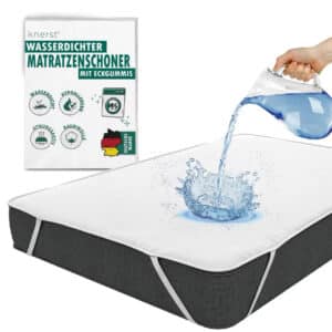 Matratzenauflage  Atmungsaktiv & Antibakteriell - Nässeschutz in verschiedenen Größen ab 9,99€ (statt 13,99€)