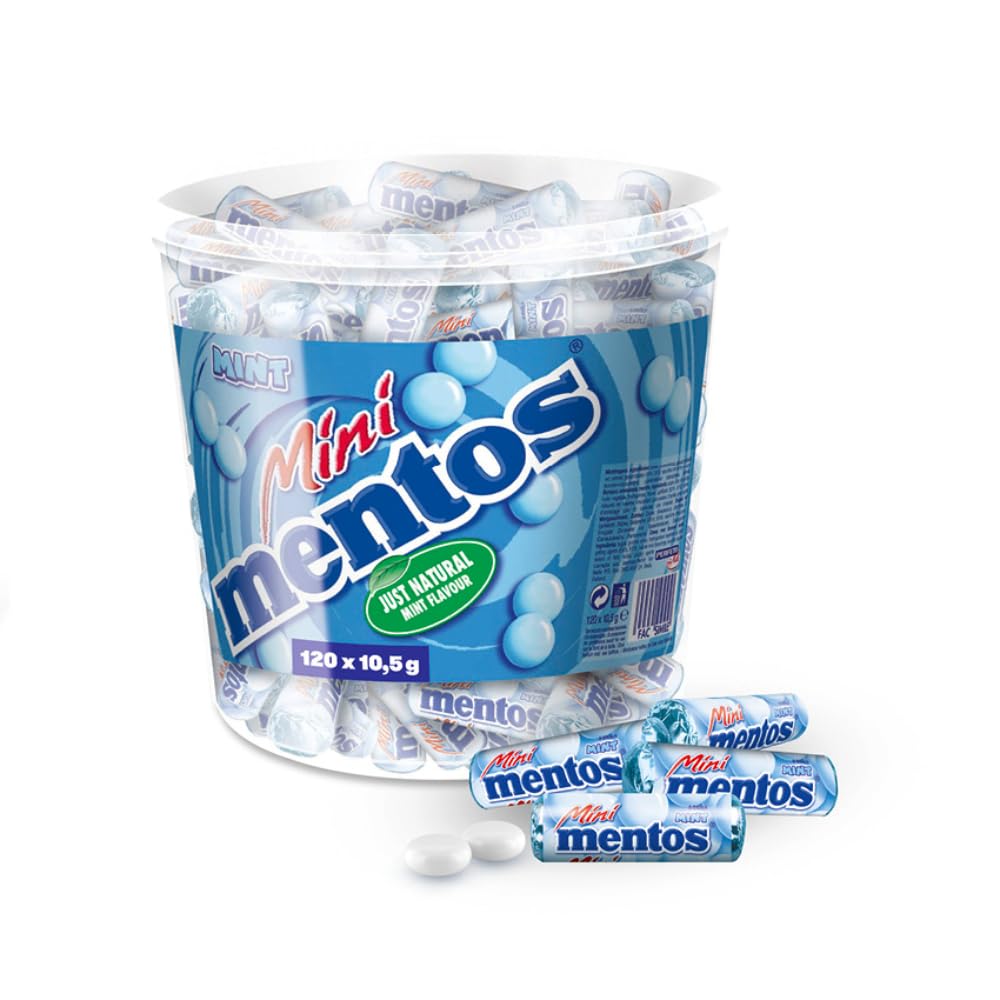 Thumbnail 🍬 Mentos Mini Mint - Eimer mit 120 Mini-Rollen für nur 11,99€