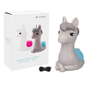 2er-Pack Navaris Kinder LED Alpaka-Nachtlicht in versch. Farben für 12,99€ oder einzeln für 9,99€