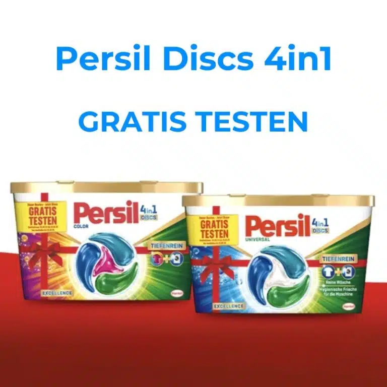 Persil Discs gratis testen