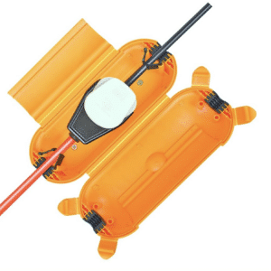 Für die Outdoor-Weihnachtsbeleuchtung 😊 🎅 Brennenstuhl Safe-Box BIG IP44 ✅ Schutzbox für Verlängerungskabel ✅ gelb für 2,70€ (statt 5,89)