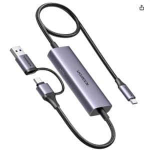 UGREEN 4K Video Capture Card mit PD 100W Schnellladung für 25,49€