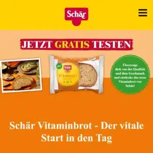 Schär Vitaminbrot gratis testen 😋