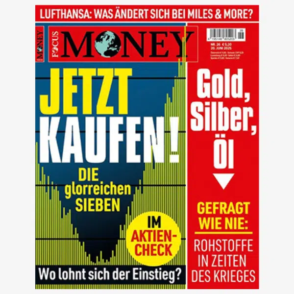 Thumbnail 💸 Gratis: FOCUS Money bis zu 6 Wochen kostenlos