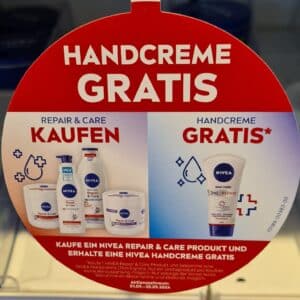 Nivea REPAIR & CARE KAUFEN und HANDCREME GRATIS erhalten