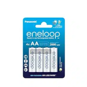 4er Pack Panasonic Eneloop AA-Akkus (Ready-to-Use Ni-MH, 2.000 mAh) für 11,39€