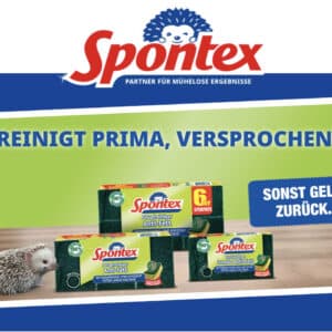 Spontex Topfreiniger gratis testen (bei Unzufriedenheit) 🫧