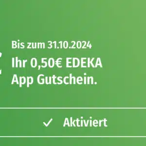 0,50€ EDEKA Genuss Gutschein bis 31.10.24