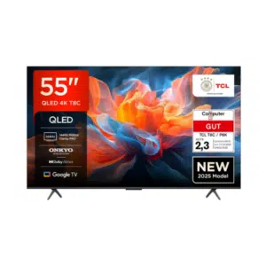 Thumbnail 📺🚀 TCL 55T8C 55″ QLED-TV, 4K HDR, 144 Hz, Smart-TV für 375€ (statt 449€)