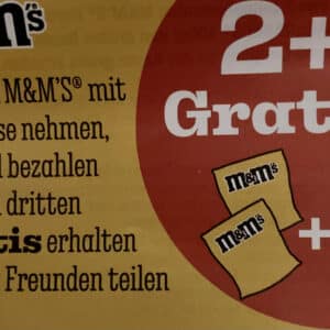 3 für 2 M&Ms bei Kaufland - 2 bezahlen 1 gratis