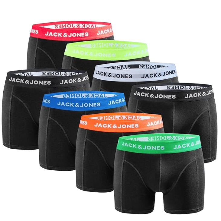 Thumbnail Nur 3,12€ pro Boxershort 👉 Jack &amp; Jones Boxershorts 16er Pack nur 50€ (statt 80€)