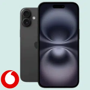 Eff. 5,78€/Monat 😍 iPhone 16 (128GB) für 49€ + 80GB 5G Allnet für 49,99€/Monat + 200€ Wechselbonus + 0€ AG (Vodafone Smart L)