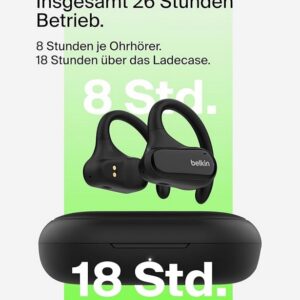 Belkin SoundForm ClearFit kabelloser Open-Ear Sportkopfhörer (Schwarz oder Sandfarben) je 29,99€ statt 49,90€