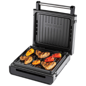 George Foreman Smokeless Edelstahl Kontaktgrill für 54,99€ (statt 68€)