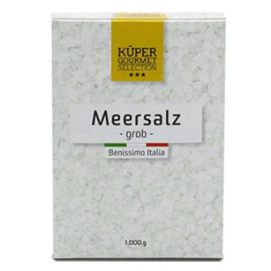 🧂Küper Selection: 1kg grobes Meersalz aus Italien 👨‍🍳 für 1,29€
