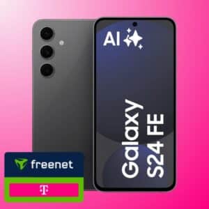 Eff. Gratis 💯 Samsung Galaxy S24 FE (128GB) für 49€ + 8GB LTE Telekom Allnet für 17,99€/Monat (Freenet Telekom)