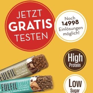 FULFIL Vitamin & Protein Riegel GRATIS testen