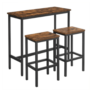 Thumbnail Vasagle Industriedesign Bartisch-Set für 55,99€ (statt 83€)