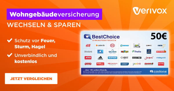 Verivox Wohngebäudeversicherung