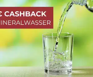 0,50€ Cashback auf ein Sixpack Mineralwasser bei Scondoo