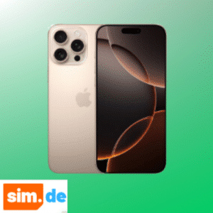Eff. 13,81€/Monat 🤩🆕 Apple iPhone 16 Pro Max (256GB) für 19,99€ + 20GB 5G/LTE 1&amp;1 Allnet für 62,99€/Monat (sim.de)