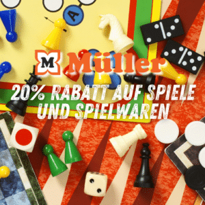 🎮🧸 Müller Black Friday: 20% Rabatt auf alles u.a. Spielwaren, Games, Haushalt, Multimedia und mehr