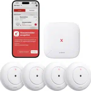 X-Sense Smart Wassermelder im 4er Set