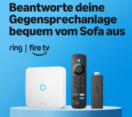 Amazon Fire TV Stick HD + Ring Intercom von Amazon Bundle