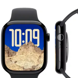 Absoluter Bestpreis 🔥 Apple Watch Series 10 GPS - 46mm - Aluminium Silber - Sportarmband Denim M/L
