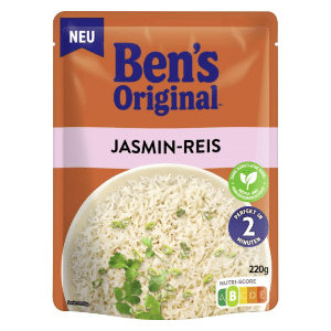 Ben's Original Express Schnell und Einfach Jasmin Reis (6x 220g) für 6,65€ (statt 14€) - auch weitere Sorten zu diesem Preis erhältlich! 😀