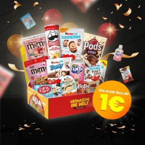 🍫 Vernasche die Welt: Länderbox ab nur 1€ (Abo)