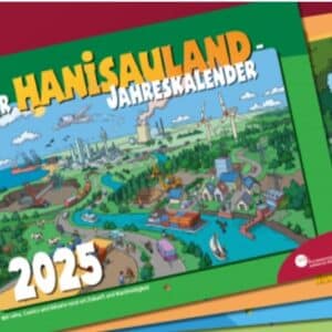 📅HanisauLand-Wandkalender 2025 DIN A3 gratis