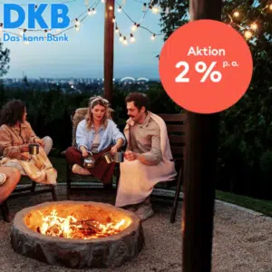 Thumbnail DKB Tagesgeldkonto: 2% p.a. Zinsen für 4 Monate auf bis zu 50.000€ – auch für Bestandskunden