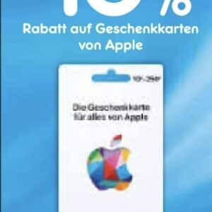 Netto: 10% Rabatt auf Apple Geschenkkarten (in Form von Einkaufsgutschein)
