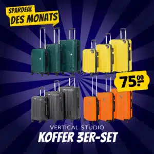 Thumbnail 🧳 3er-Kofferset von Vertical Studio für 75€ (statt 100€)
