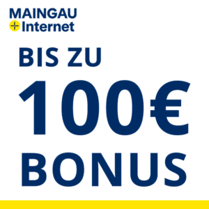 MAINGAU DSL: Bis zu 100€ Bonus auf euren neuen Anschluss, z.B. 250 MBits/s für eff. 28,95€ mtl. (für MAINGAU-Kunde nur eff. 20,44€ mtl.)