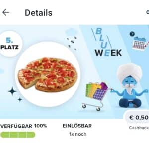 Marktguru - 0,50 € Cashback auf Tiefkühlpizza