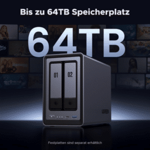 UGREEN NASync DXP2800 2-Bay Desktop NAS: 314,99 Euro