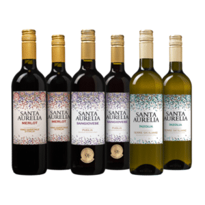 Santa Aurelia Weinpaket mit 6 Flaschen Weiß- & Rotwein für 23,99€