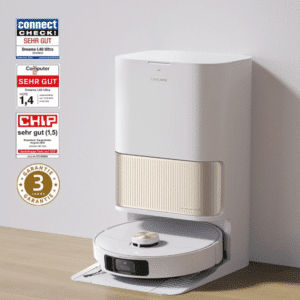 dreame L40 Ultra Saugroboter mit Wischfunktion ✅ Wischmopp anhebbar + selbstreinigend + selbstrockend