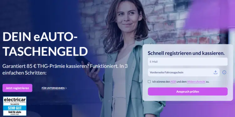 eAuto Taschengeld
