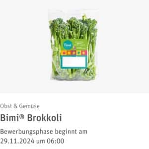 ✅ REWE Produkttest : Bimi® Brokkoli Obst &amp; Gemüse